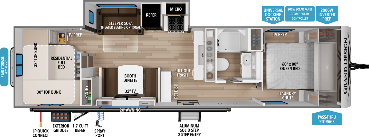 2027 Grand Design Transcend 295QBT - Image 2