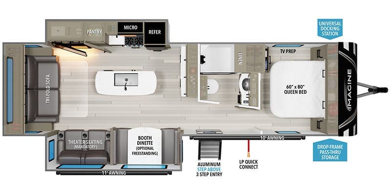 2027 Grand Design Imagine 2970RL - Image 2