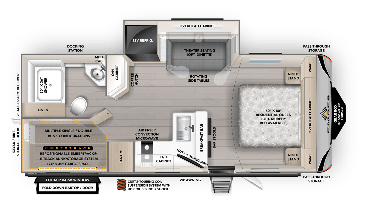 2027 Ember RV Touring Edition 2200ETL - Image 2