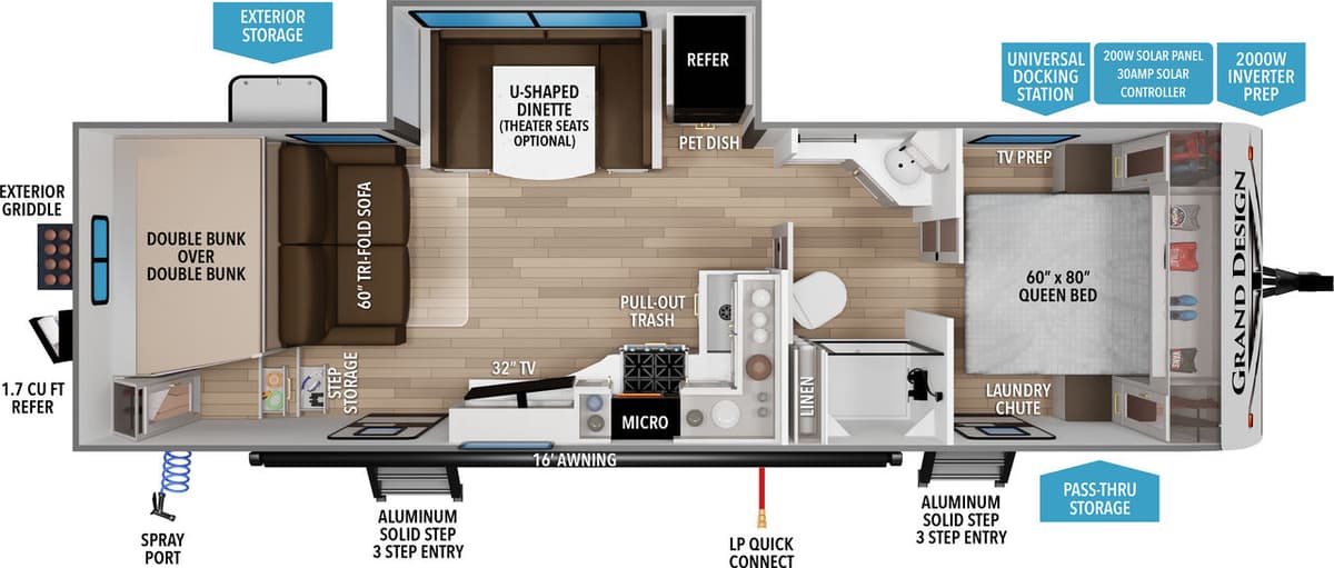 2027 Grand Design Transcend 265BHT - Image 2