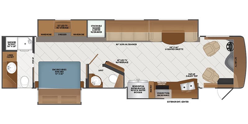 2022 Fleetwood Discovery 38K - Image 2