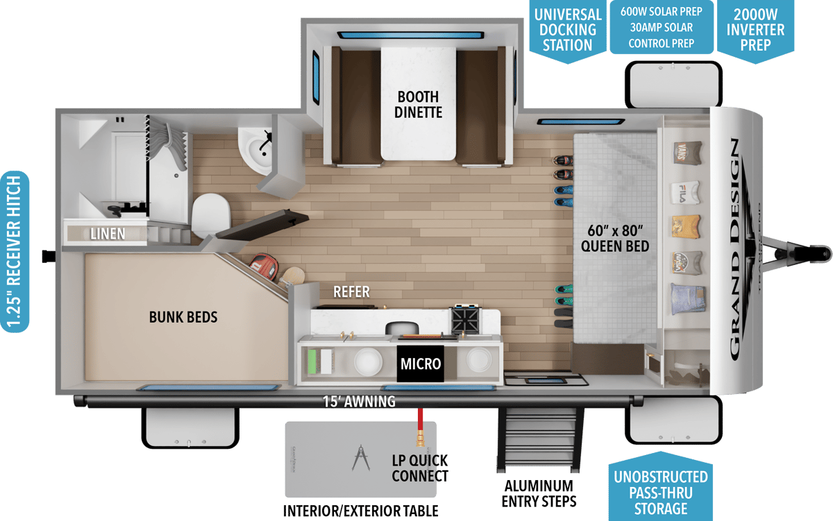 2027 Grand Design Transcend ONE 161DB - Image 2