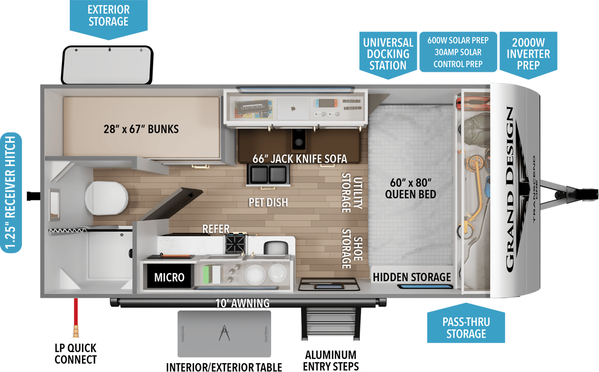 2027 Grand Design Transcend ONE 151BH - Image 2