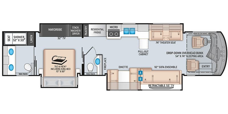 2022 Thor Motor Coach Venetian 42F - Image 2